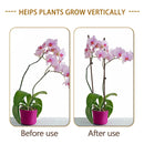 10Pcs Bendable Plant Stakes,16in/19.65in Garden  Single Stem Plant Support Stakes for Indoor Plants,Potted Plants,Flowers