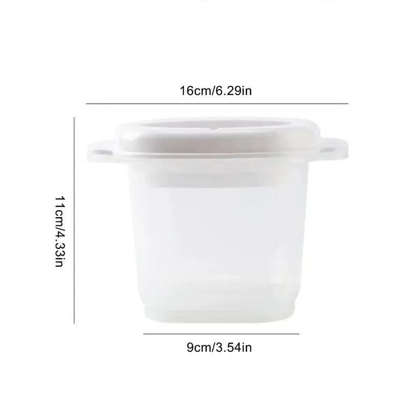 700ML Microwave Oven Rice Cooker Multifunctional Steamer Hot Soup Cooking Bento Lunch Box Food Grade PP Kitche Steaming Utensils