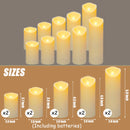 10-160Pcs Flickering Wedding Decor Candles Birthday Flameless Candle Concert LED Candles Battery Operated Electronic Candles