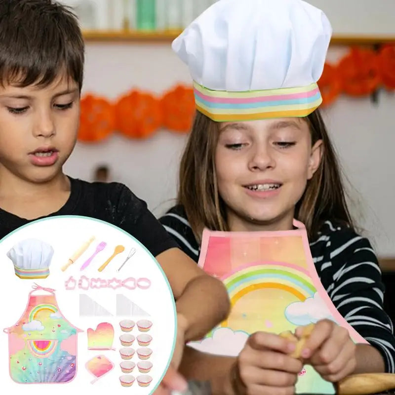 Children Cooking Set Kids Cooking and Baking Set Pretend Kitchen Tools for Toddler 3 Kids Cooking Sets Toddler Toys Kitchen Set