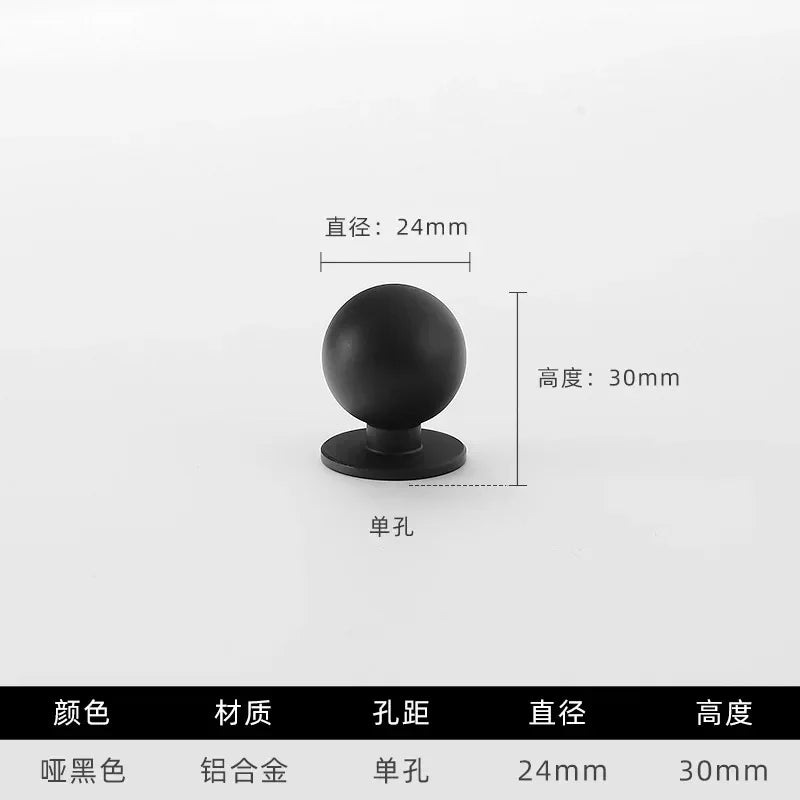 Cabinet Hardware Modern Minimalism Aluminum Alloy Kitchen Cabinet Handles for Bathroom Drawer Pulls Drawer Handles Door Knob