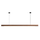 Wooden Pendant Lights Hanging Lamp Modern Table LED Long Linear Light Kitchen Island Lighting for Dining Living Room Office