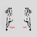 Horses Acrylic Wall Stickers Room Decoration Restaurant Background Art Living Room Bathroom Room Decor Mirror Wall Sticker
