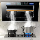 Household Multi-function Kitchen Range Hood Large Suction Double Motor Side Suction Small Rental Range Hood