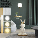 Nordic Modern Rabbit Table LED Floor Lamp for Living kids Children‘s room Bedroom Coffee Bedsidecorner Ambient Night LIght