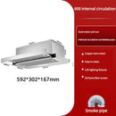 Range Hood For Kitchen Rental RoomTop Suction Kitchen Drainage Kitchen Ventilator Large Suction Exhaust Hood Pull  Easy to Clean