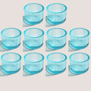 Pack of 10 Glass Small Tea Light Candle Holder for Table Decor,Home Decor,Church Housewarming Gifts Candle Pillar Holder Pink