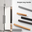 Furniture Drawer Pulls Aluminum Alloy Long Wardrobe Kitchen Cabinet Door Knobs Nordic Shoe Cupboards Cabinet Handles Hardware