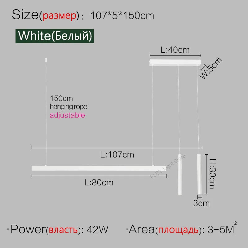 dining room lamp kitchen lights word long restaurant chandelier modern minimalist office lamps Nordic bar island chandeliers