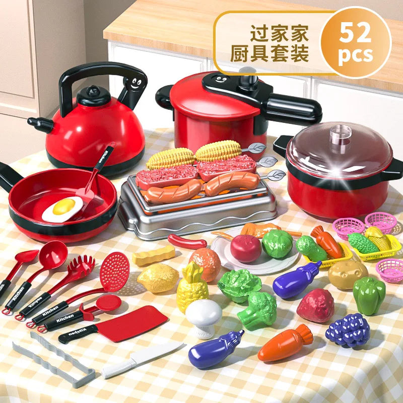 Toy Real Cooking Toy Mini Rice Cooker Pretend Play Toy Kitchen Kids Toys Simulation Cooking Toys Dollhouse Accessories