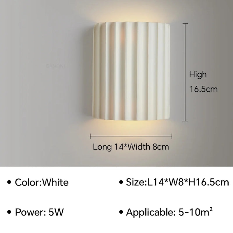 Modern Led Wall Lamp Aisle Sconce for Living Room Bedroom Bedside Stair Balcony Corridor Reading Study Home Decor Light Fixture