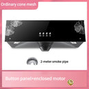 Strong Suction Force Kitchen Suction Hoods Home Kitchen 150-200W Top Suction Exhaust Cooker Major Appliance Home Tempered Glass