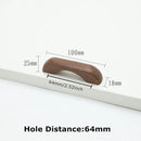 1pc Log Style Kitchen Cabinet Handle Drawer Solid Wood Furniture Wooden Door Drawer Knobs Cupboard Handles for Furniture