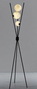 Modern Led Floor Lamp 3D Moon Iron Tripod Floor Lamps for Living Room Bedroom Loft Study Decor Light Nordic Table Standing Lamp
