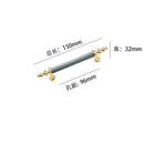 Modern Light Luxury European Wardrobe Cabinet Door Handle Drawer Shoe Cabinet Furniture Hardware Circular Tube Handle