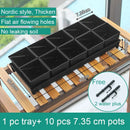 Meshpot Succulent Pot Set Cactus Pot Planter Good Air System Breathable Beyond Ceramic Planter Plastic Windowsill Flower Pot