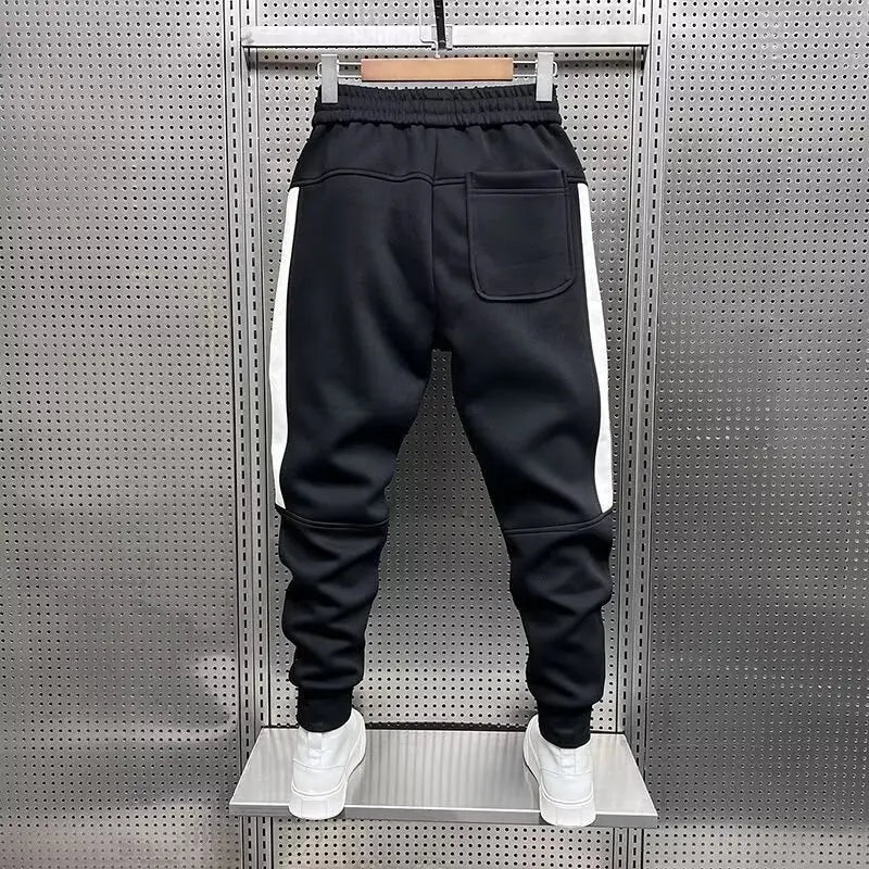 Plus Size Sports Casual Fashion Joggers Track Pants For Men And Women Versatile Autumn And Winter Leg Binding Harem Sweatpants