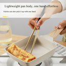 Egg Roll Pan，Tamako cooking pot，Japanese square Omelette with Detachable Anti Scalding Handle for All Stove smokeless pot