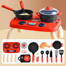 Realistic Pretend Play Cooking Toy For Kids Chef Playset With Mini Cookware Dollhouse Kitchen Accessories For Toddles Girls Boys