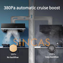 Strong Suction Force Kitchen Suction Hoods Home Kitchen 150-200W Top Suction Exhaust Cooker Major Appliance Home Tempered Glass