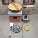 Dollhouse Mini Kitchen Furniture Toys Full Set Models for Doll House Kitchen Furniture Decorative Accessories