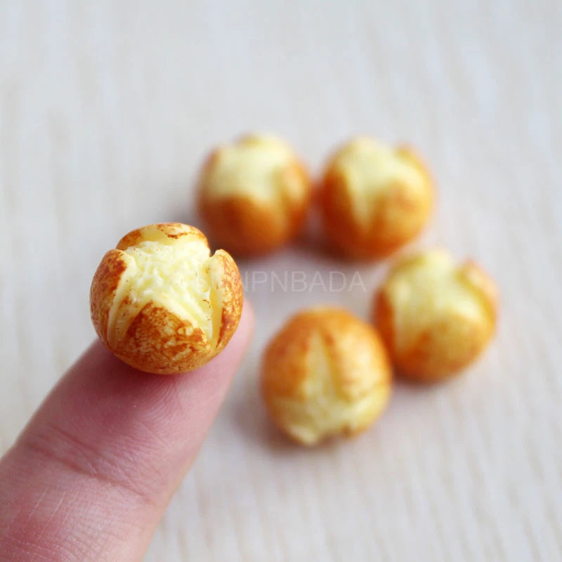 Cute Simulation 1/6 Miniature Dollhouse Cake Pizza Mini Bread Food For BJD Doll Kitchen Toy Accessories