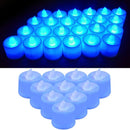 Flameless LED Candle Light Battery Powered Candles Tea Lights Lamp Wedding Birthday Party Decorations Romantic Lights