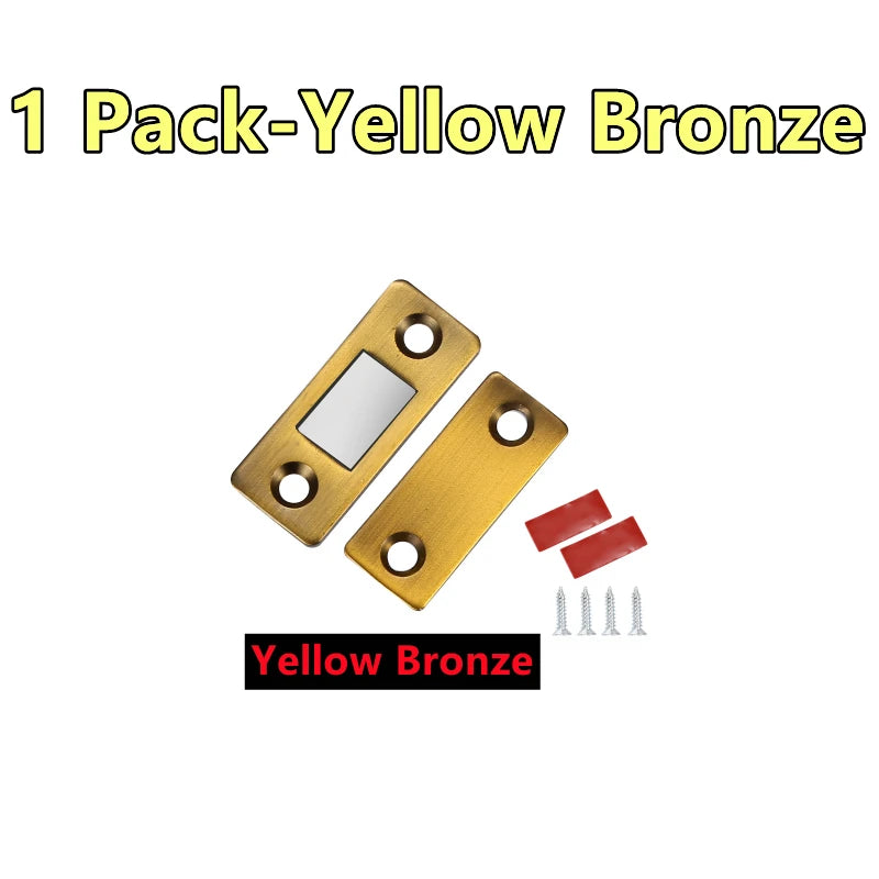 4/2/1Pack Ultra Thin Cabinet Magnetic Catch Adhesive Drawer Magnet Catch Kitchen Closet Door Closing Magnetic Door Catch Closer