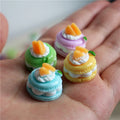 1/6 Scale Assorted Miniature Dollhouse Cake Mini Food for Doll Pretend Play Kitchen Toy Accessories