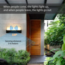 Outdoor Wall Light Courtyard Home Decoration Garden Exterior Motion Sensor LED Lighting Wall =Interior Facade Lamps Wall