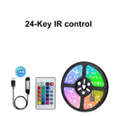 USB LED Strip Light Tape 2835 Bluetooth SMD 5V USB RGB Lights Flexible LED Lamp Tape Ribbon RGB Self-adhesive TV Desktop Diode