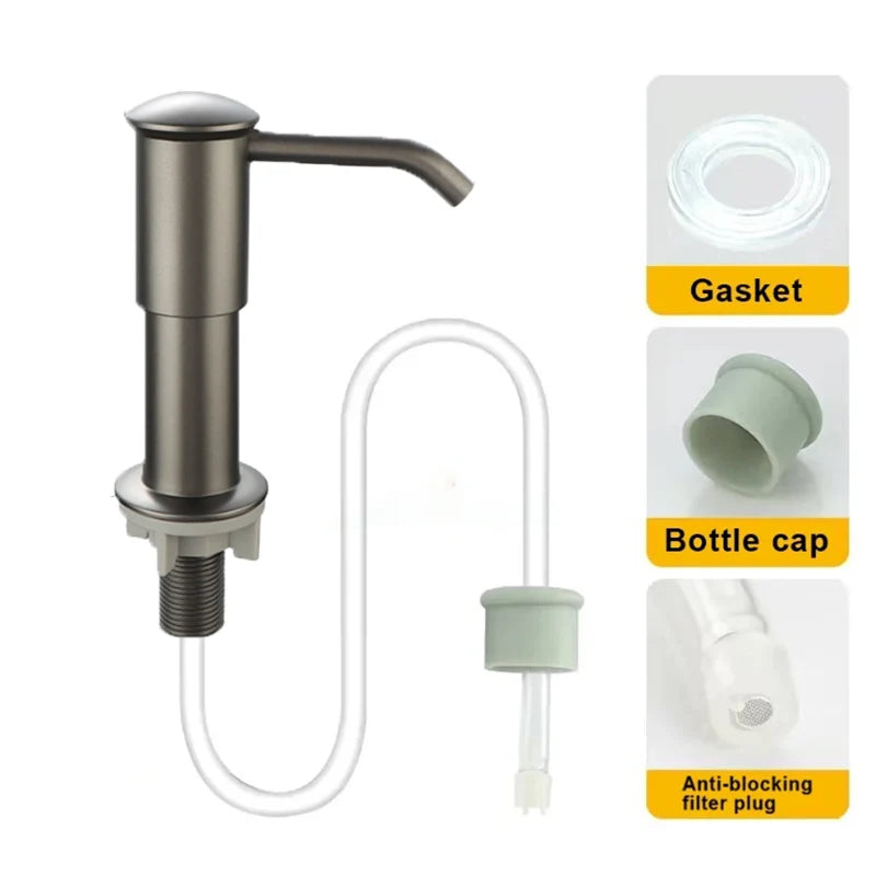 2024 new Soap Dispenser for Kitchen Sink Built in Sink Soap Dispenser Countertop Soap Dispenser Pump kitchen supplies