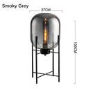 Post-Modern Nordic Glass LED Floor Lamp for Bedside Table Living Room Home Decor Villa Hotel Cafe Standing Light Industrial E27