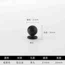 Cabinet Hardware Modern Minimalism Aluminum Alloy Kitchen Cabinet Handles for Bathroom Drawer Pulls Drawer Handles Door Knob