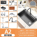 Honeycomb Embossed 304 Stainless Steel Sink, Kitchen Sink 304 Large Single Sink, Thickened Vegetable Basin, Dishwasher