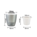 with Drainage Hole Self Watering Flower Pot for Indoor Outdoor Plants Wall Mounted Self Watering Planters