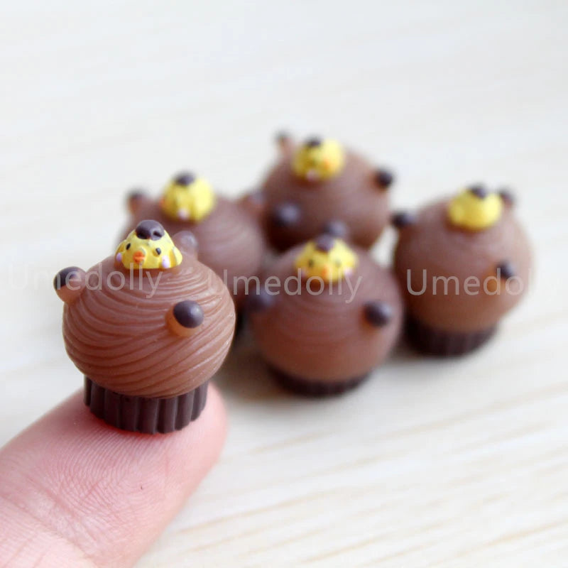 Cute Simulation 1/6 Miniature Dollhouse Cake Pizza Mini Bread Food For BJD Doll Kitchen Toy Accessories