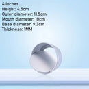 2-9 Inches Round Cake Mold with Removable Bottom DIY Aluminum Alloy Baking Cheesecake Pan Mould Fondant Dessert Decoration Tools