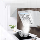 Mini 230W Mini Side Suction Range Hood Stainless Steel Panel Hanging Household Ventilator 380mm Kitchen Exhaust Cooker Hoods