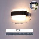 Outdoor Wall Light Courtyard Home Decoration Garden Exterior Motion Sensor LED Lighting Wall =Interior Facade Lamps Wall