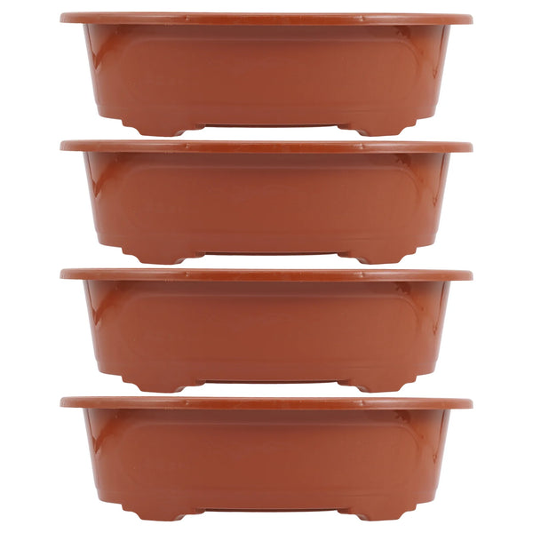 4 Pcs Flower Pots Outdoor Plants Plastic Home Bonsai Indoor Planter Flowerpots Cactus Succulent Planting Household Large