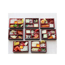 2PCS 1:6 Miniature Dollhouse Bowl Rice Mini Chinese Cuisine Pretend Food for 1/6 Blyth BJD Doll Kitchen Decor Accessories Toys