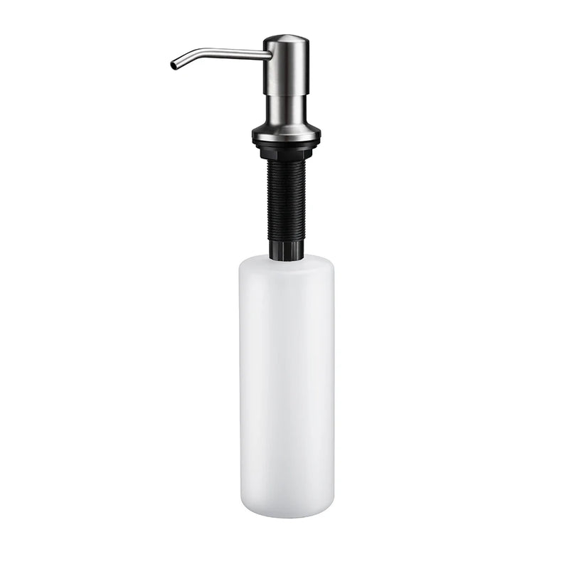 8 Colors Countertop Stainless Steel Kitchen Sink Brushed Gold Liquid Soap Dispenser Large Capacity Liquid Detergent Pump Bottle
