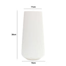 Morandi Plastic Vase Living Room Decoration Ornaments Modern Origami Plastic Vases for Flower Arrangements Home Decoration