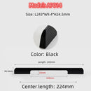 Long Simple Kitchen Cabinet Door Handles Aluminum Alloy Drawer Handle Pulls Wardrobe Cupboard Door Pull Furniture Hardwar Pulls