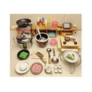 Dollhouse Mini Kitchen Furniture Toys Full Set Models for Doll House Kitchen Furniture Decorative Accessories
