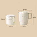 2024 New 3 in 1 Multifunctional Rice Cooker Portable Small Travel Electric Kettle Household Foldable Electric Cooker Hot Pot