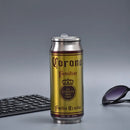 500ML Thermos with Straw Cola Can Termos Para Cafe Beer Bottle 304 Stainless Steel BEER Cold Keeper Drinkware Garrafa Térmica