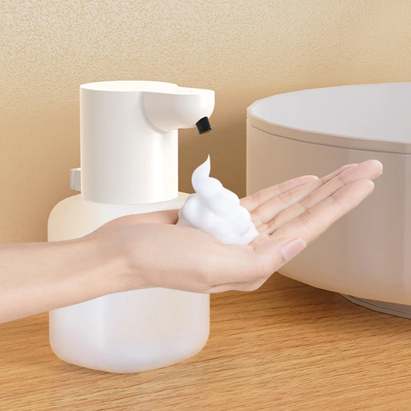 400/550ml Automatic Liquid Soap Dispenser Wall Mounted Infrared Sensor USB Rechargeable Smart Sanitizer Hand Washer For Bathroom