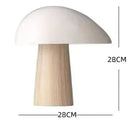 Minimalist Mushroom Table Lamps Bedroom Bedside Lamps Kid's Room Night Light Study Room Hotel Desk Light Living Room LED Light